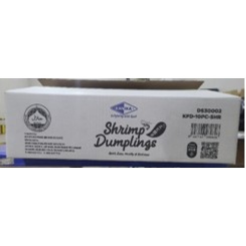 DS30002 [KFD-10PC-SHR] KANIKA FROZEN SHRIMP DUMPLING (10PCS/TRAY)
