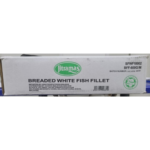 SFWF10002 [BFF-600G/M] BREADED FISH FILLET