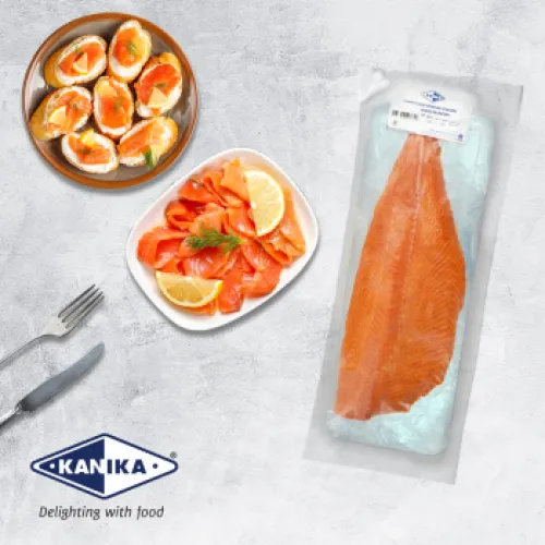 SFFR20047 [SALMON TRIM C-13/18] FROZEN SALMON FILLET TRIM C-10KG